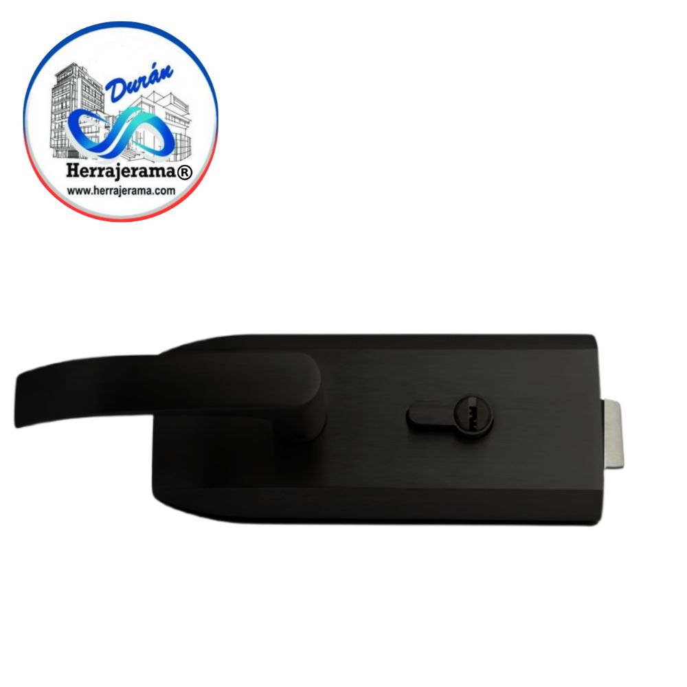 GALIER CHAPA LLAVE-MARIPOSA PARA VIDRIO, MANIJA EN L. MX67252