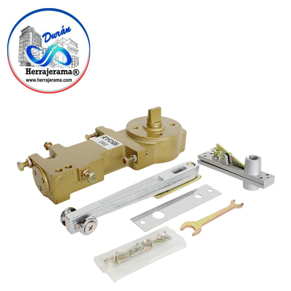 HERRALUM 100400000 BISAGRA DE PISO RYOBI MOD S-202N (130KG)