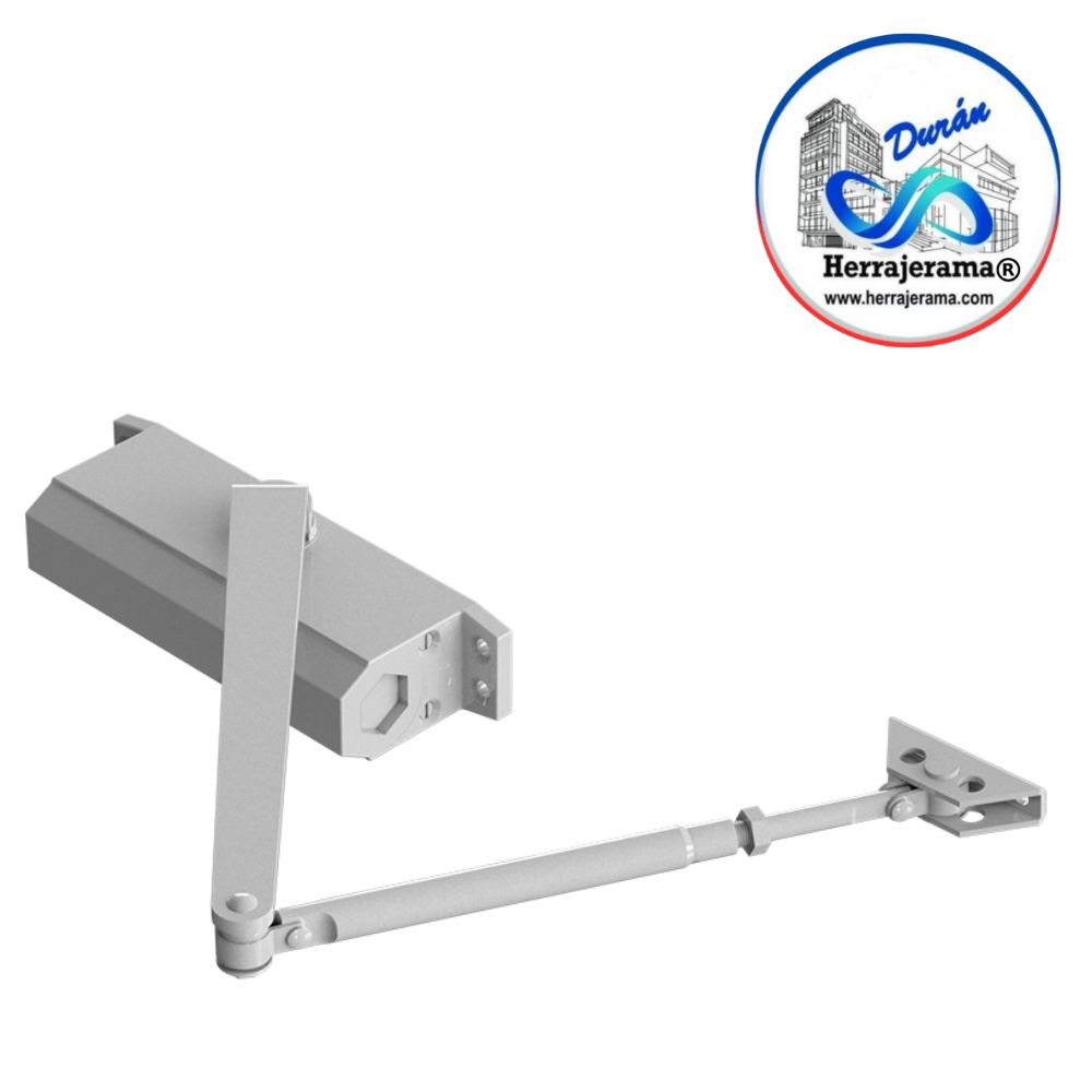 HERRALUM 1013085BL CIERRAPUERTA 5 (85KG) MOD KE-172 BLANCO