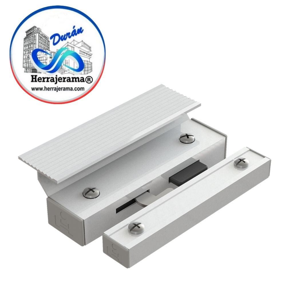 HERRALUM 2021012BL JALADERA C/CHAPA INT ESTRIADA 12 CM BLAN