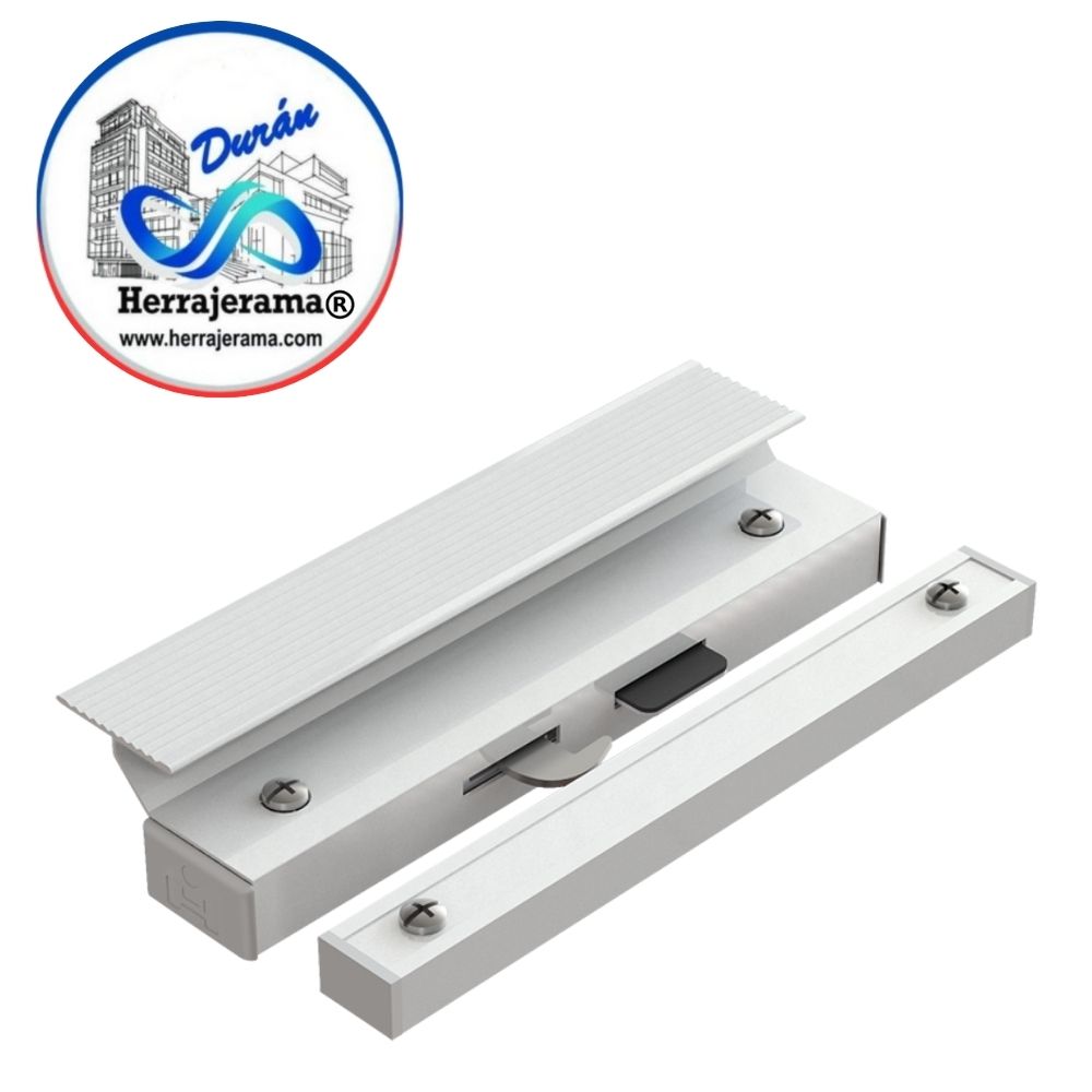 HERRALUM 2021018BL JALADERA ESTRIADA C/CHAPA INT 18CM BLANCA