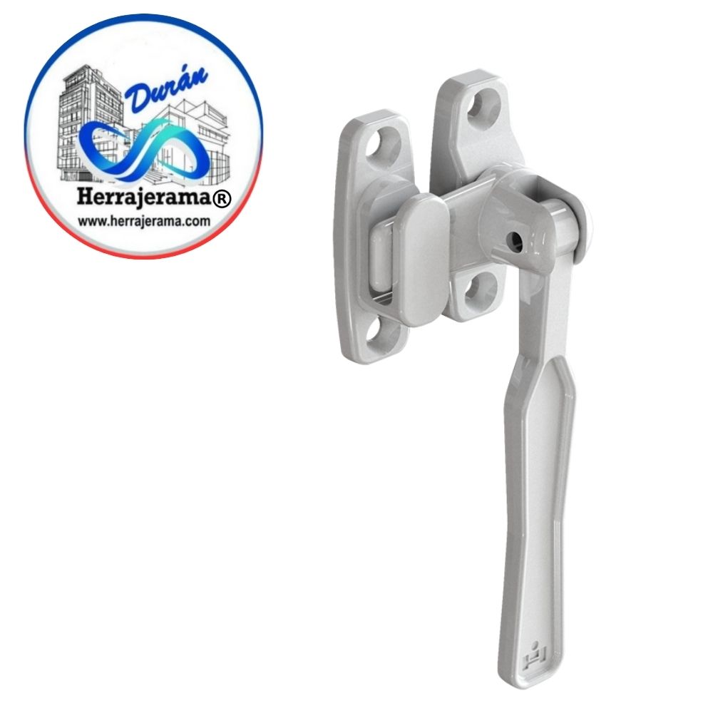 HERRALUM 2024000BL JALADERA P/VENTANA PROY IZQ/DER BLANCA