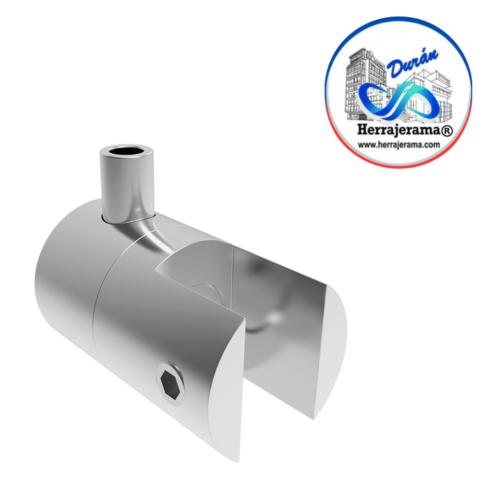 HERRALUM 107700000 HERRAJES JALISCO SOPORTE CON CONECTOR MOVIBLE