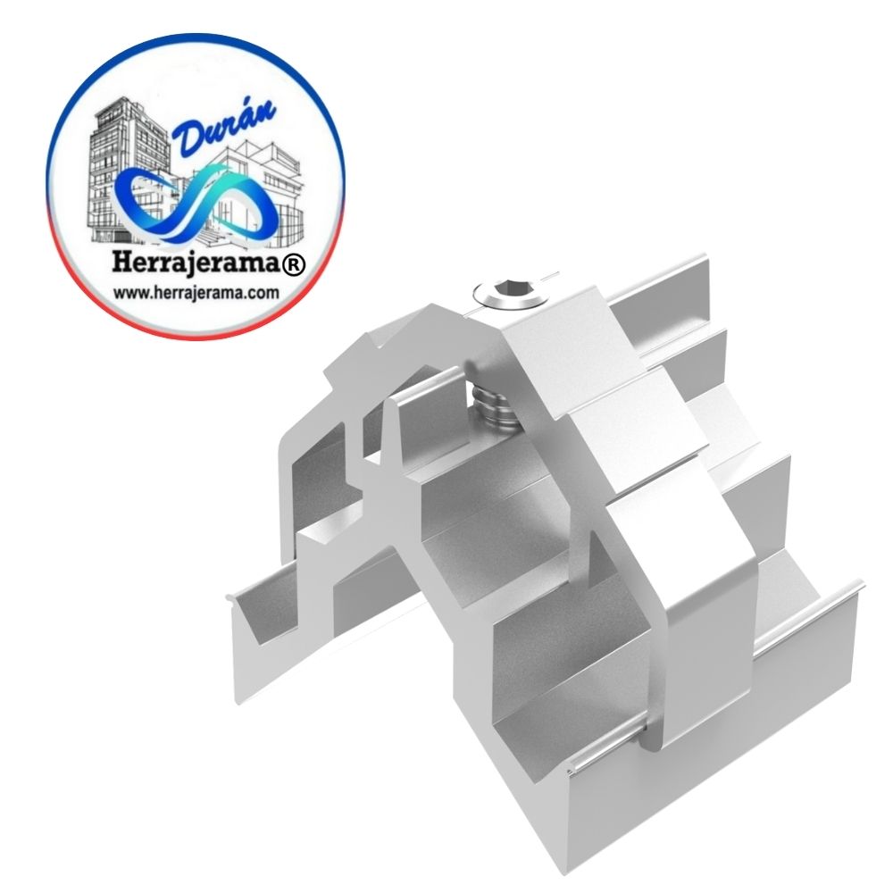 HERRALUM 204801400 ESCUADRA DE ALUM P/VENTANA SERIE 1400 MOD 1311