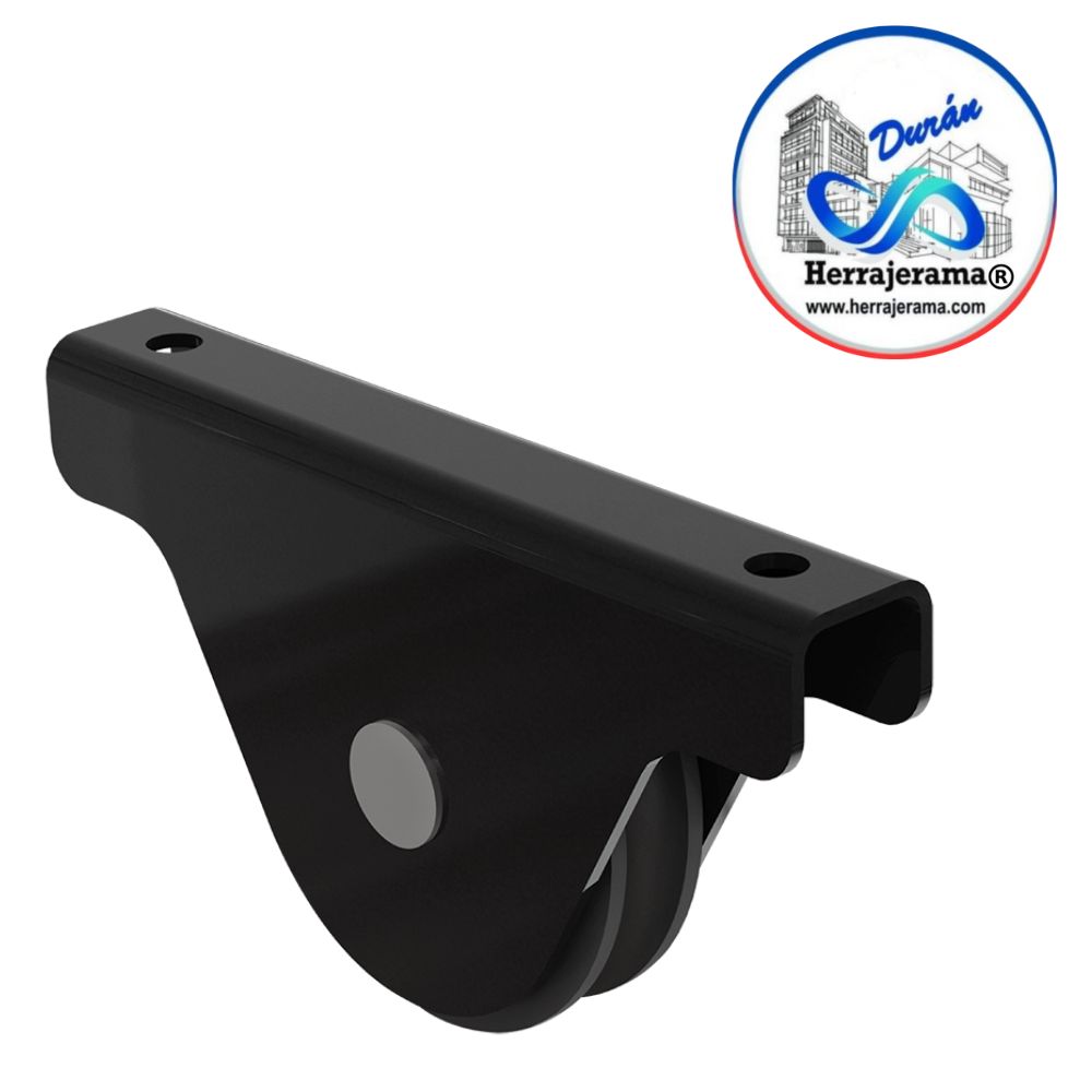 HERRALUM 2095000NI CARRETILLA P/PUERTA PERF 7825 BAL IMP NYLON