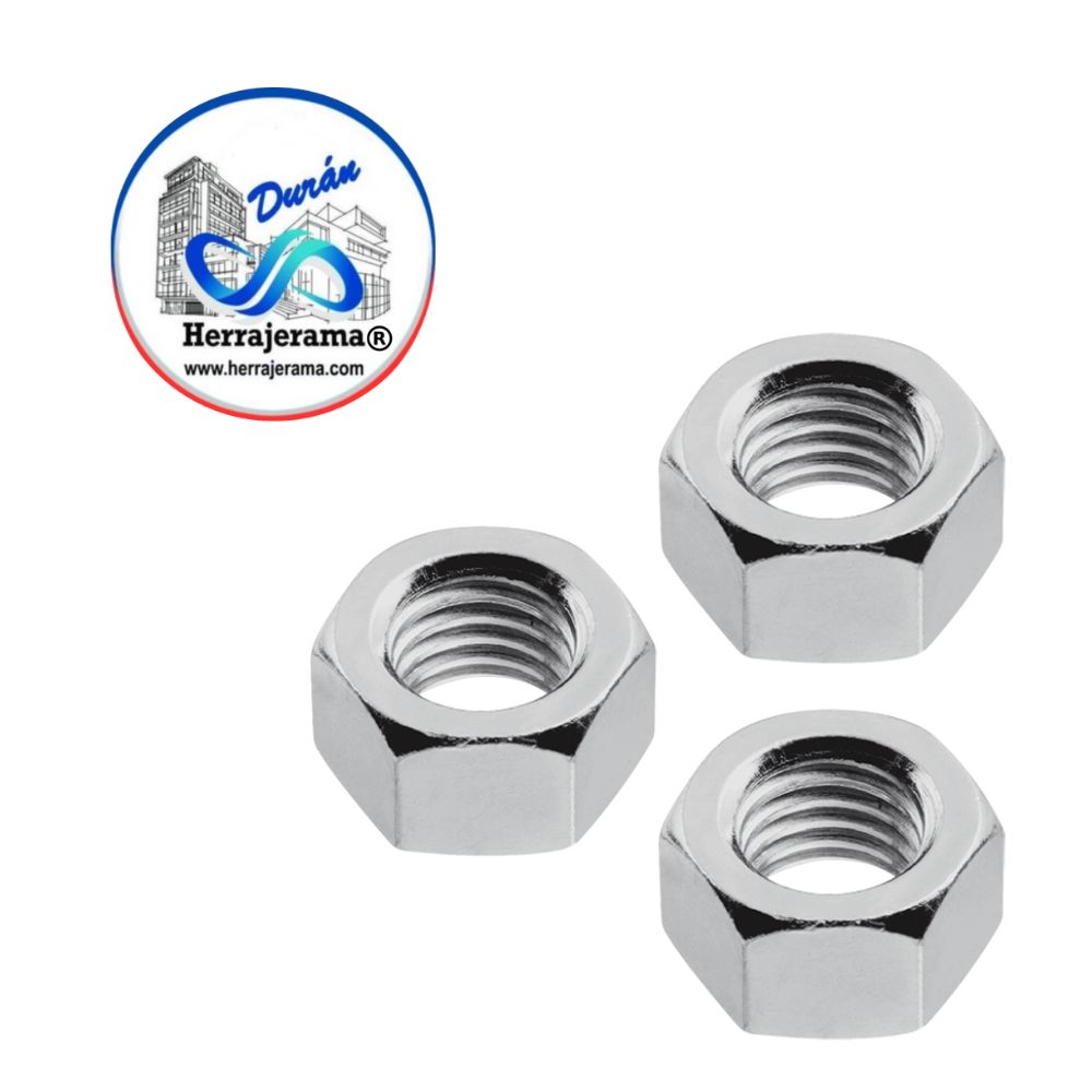 HERRALUM 213930800 TUERCA P/TENSOR DE 3/8 (75 PZ)