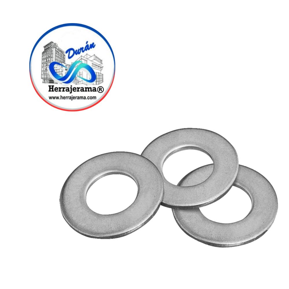 HERRALUM 214030800 RONDANA PLANA P/TENSOR DE 3/8 (75 PZ)