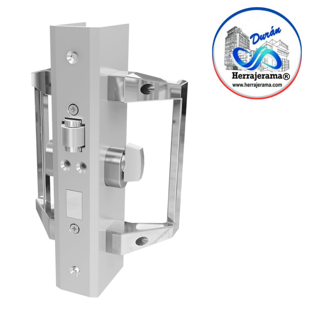 CERRADURA CHAPA TIRADOR MOD CAPFCE NAT