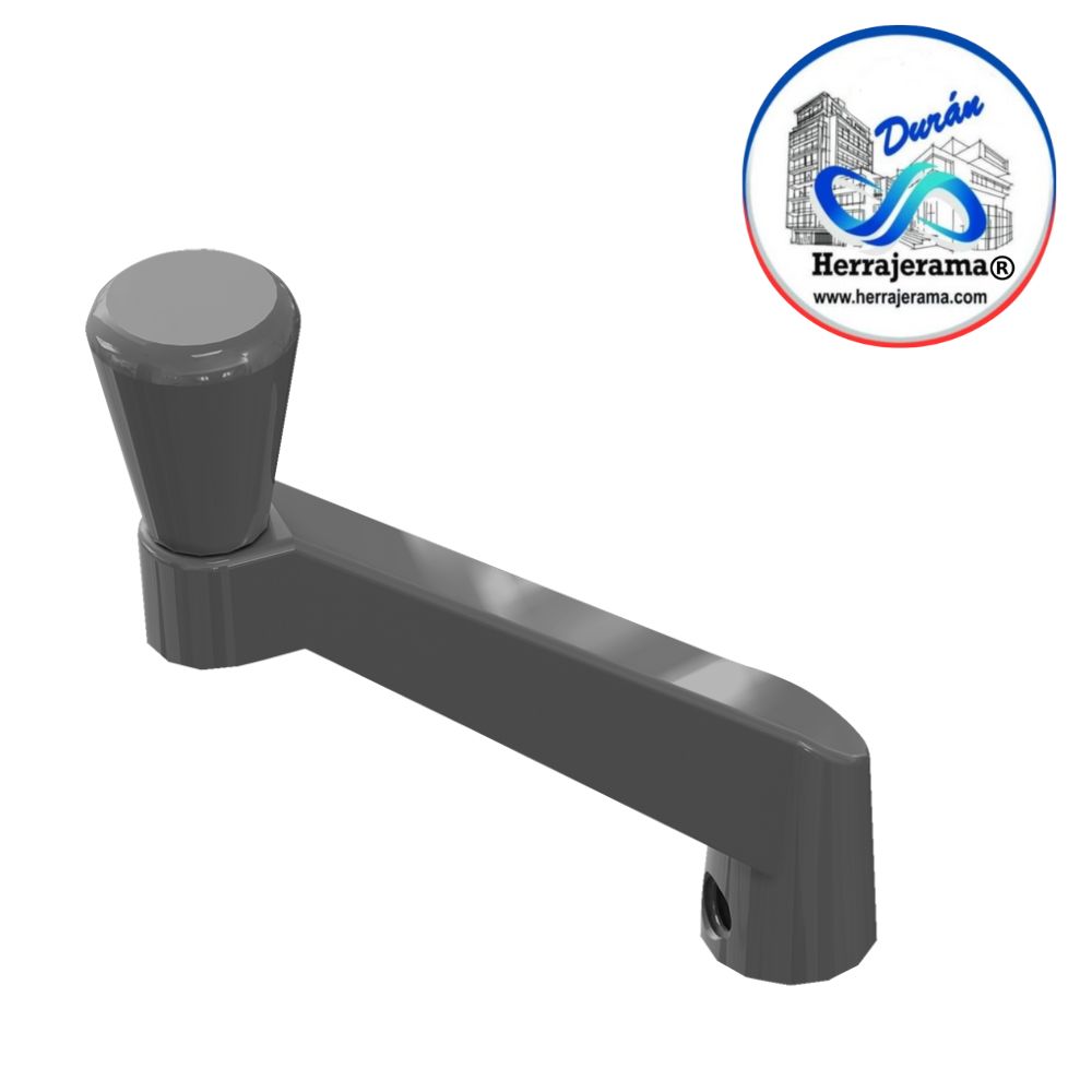 HERRALUM 1141400GR MANIVELA PARA OPERADOR DE BRAZO PROY 4" GRIS