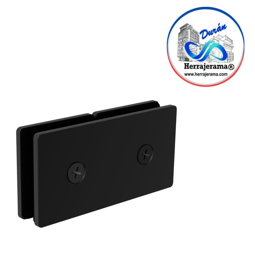 HERRLUM 1161180NE CONECTOR RECTO VID-VID 180? MOD 724 NEGRO