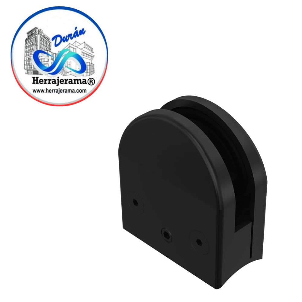 HERRALUM 1191000NE CONECTOR GRAPA CURVO BUCERIAS NEGRO