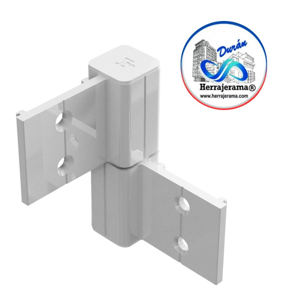 HERRALUM 2177000BL BISAGRA P/PUERTA BATIENTE E S-70 BLANCA