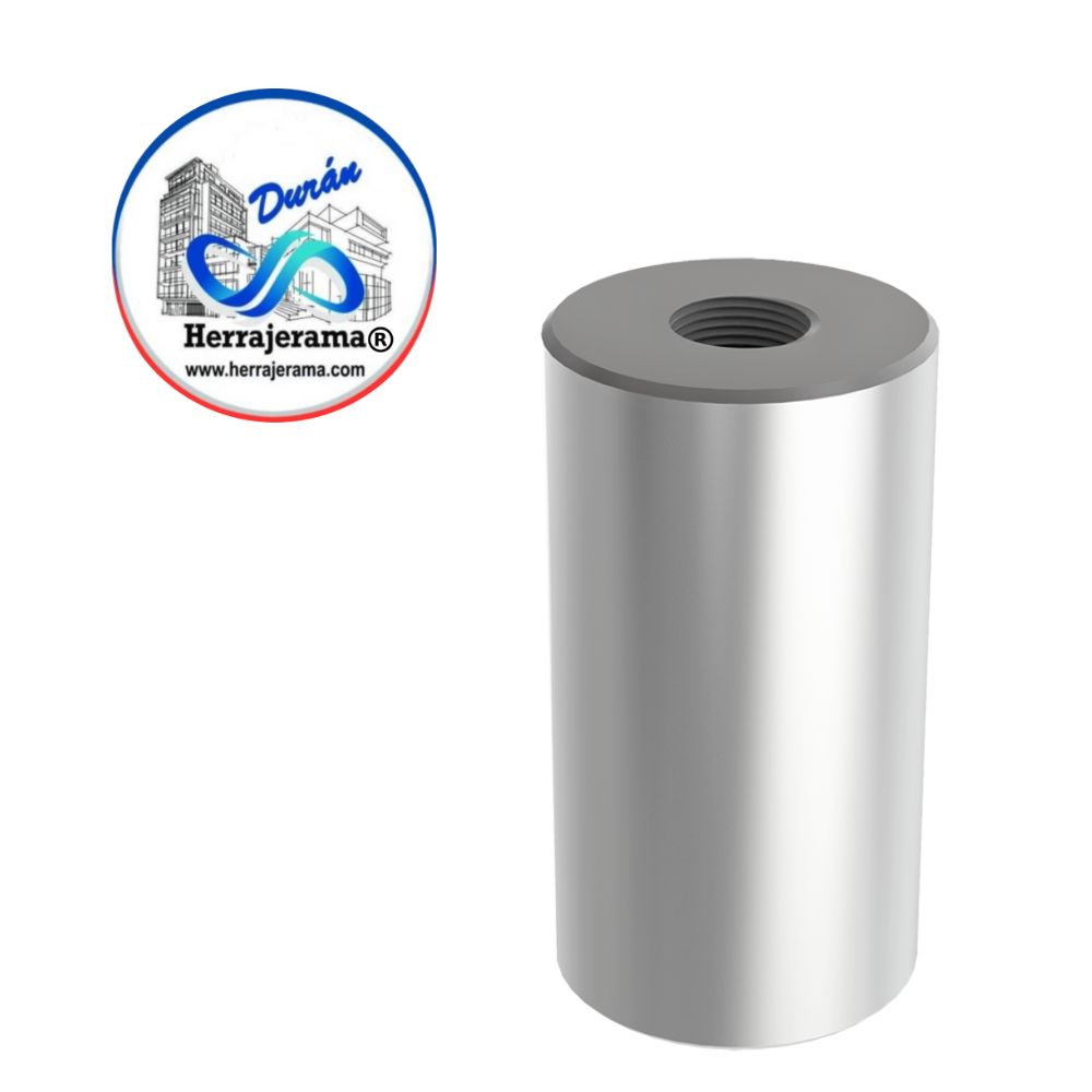 HERRALUM 223607200 BASE ACERO DE 72mm P/TORNILLO DE INST ARANAS SATIN