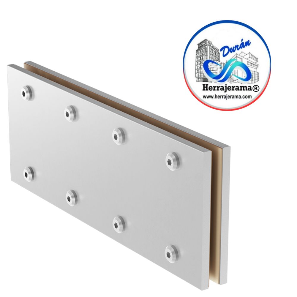 HERRALUM 223804000 PLACA EXTENSION PORTA COSTILLA DE 40CM