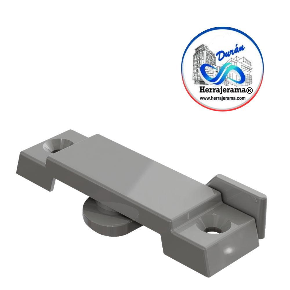 HERRALUM 2265IZQGR SEGURO P/VENTANA VERACRUZ P/CORTA IZQ GRIS