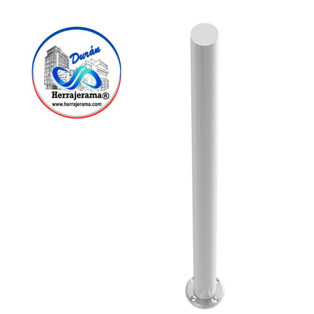 HERRALUM 2305100SA POSTE ADP 2274 AC INOX C18 2"T304 DE 1.00MT SATIN