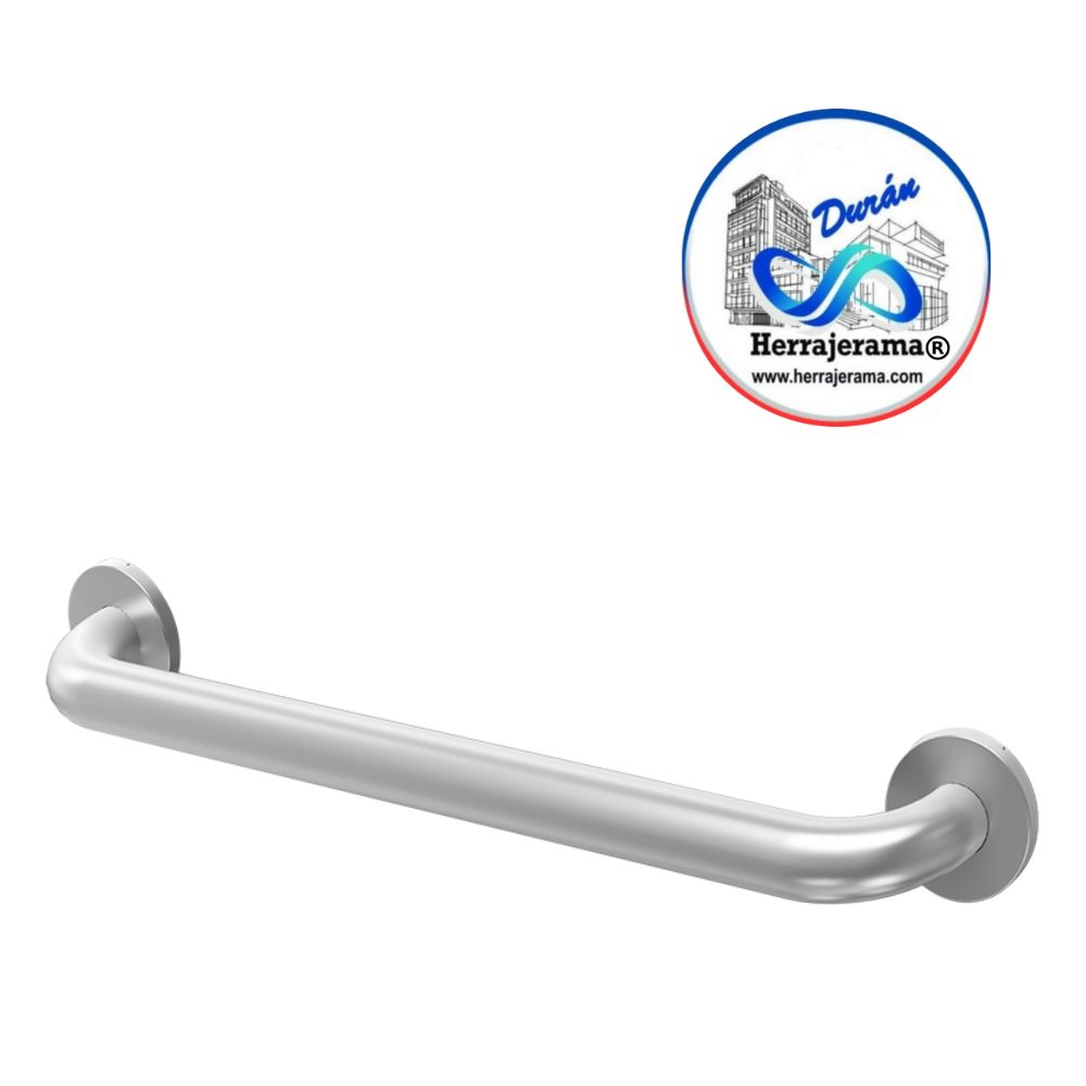 HERRALUM 2317030SA BARRA DE SEG A MURO AC INOX 1-1/4 DE 0.30 MT SATIN
