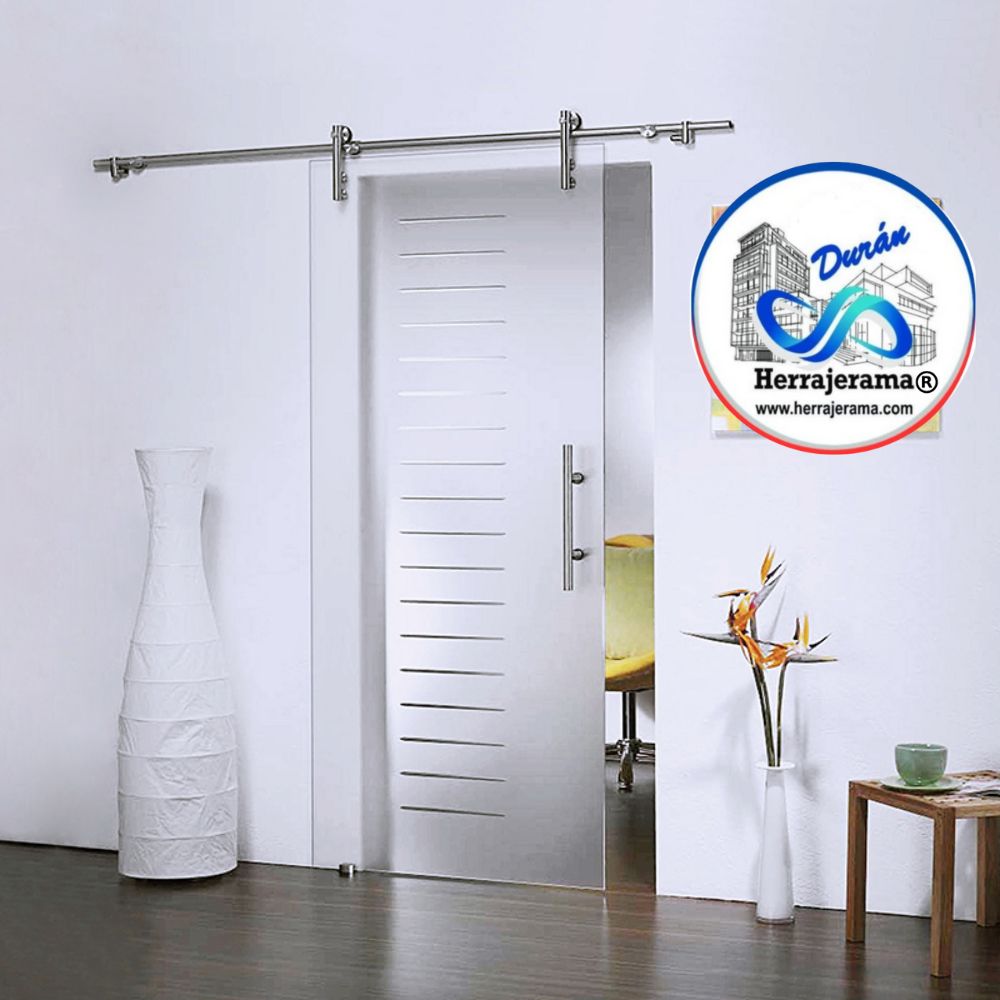 HERRALUM 1204100SA SISTEMA OAXACA AC INOX CORREDIZO C/73 SATIN