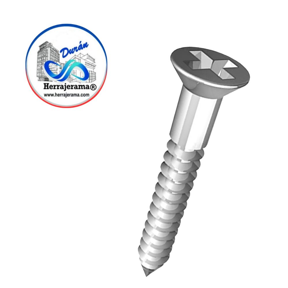 HERRALUM 120821200 CHILILLO ACERO INOX 8X2-1/2 (144PZ) IMP