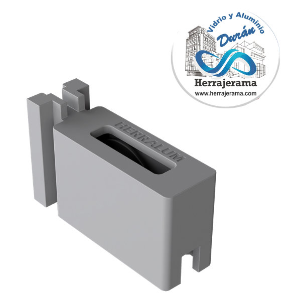 HERRALUM 2181300NI CARRETILLA NYLON P/LINEA 3" 2 POS BALERO IMP