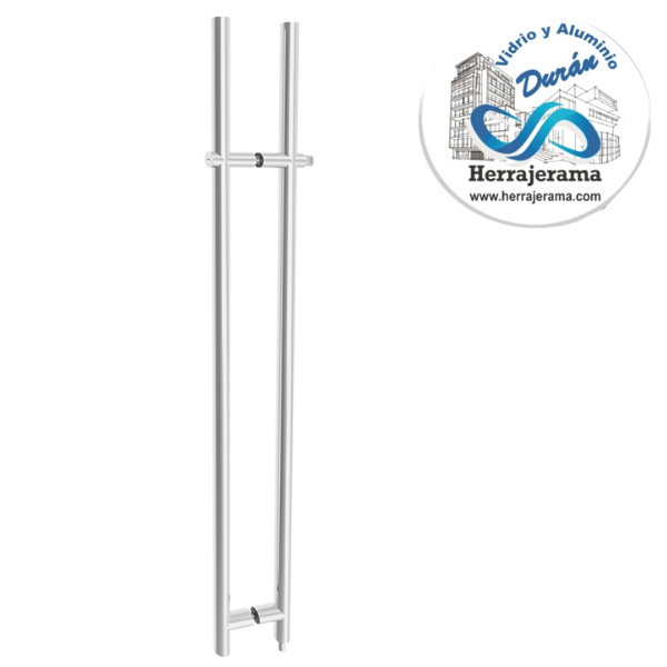 BRUKEN JALADERA CON CHAPA-CIEGA AC INOX 304 MX66210
