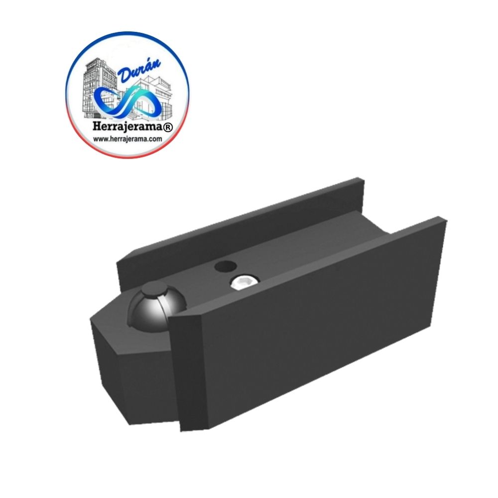 HERRALUM 1289000NE CANDADO HOJA GN-607 KUBEA EUROVENT PREMIUM NEGRO (50 PIEZAS)
