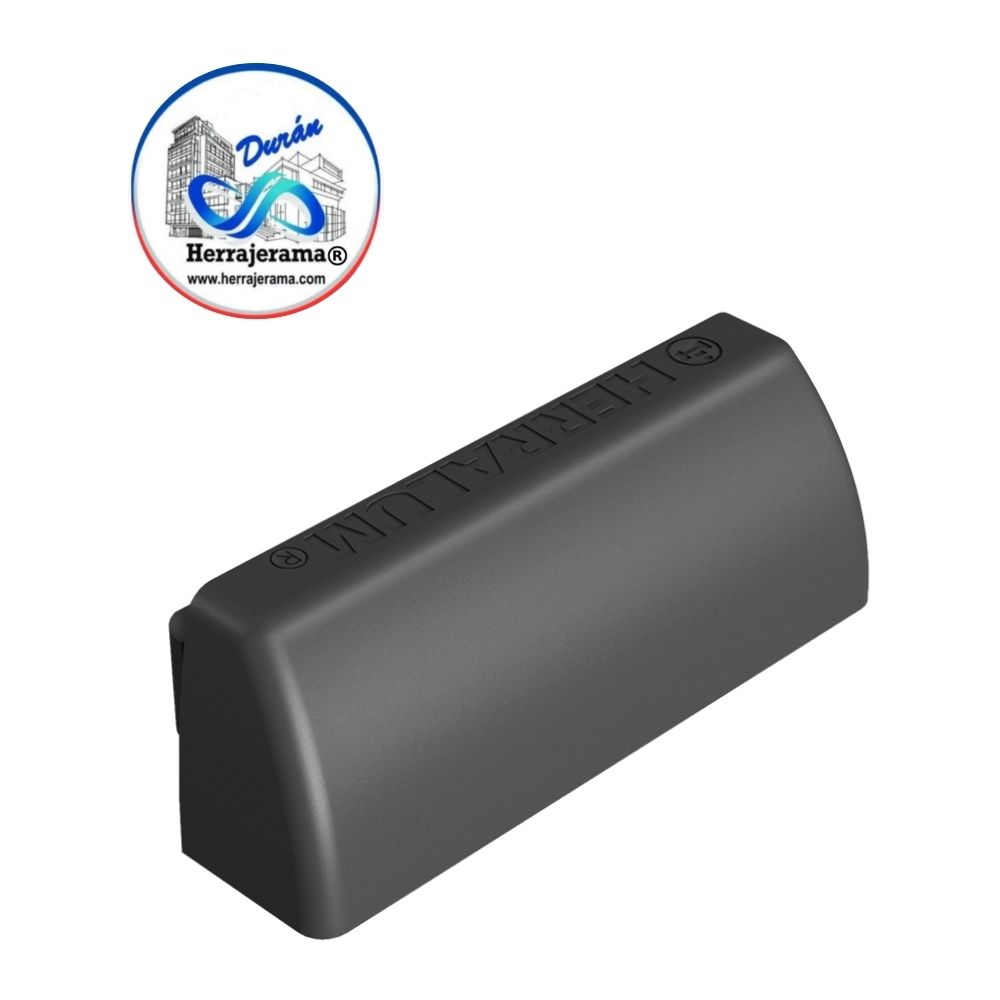 HERRALUM 1290000NE TAPA DREN C/VALVULA GN-554 PREMIUM NEGRO (400 PIEZAS)