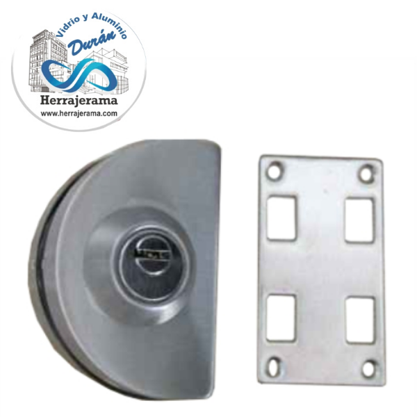 BRUKEN CHAPA DE GANCHO LLAVE-MARIPOSA CON CONTRA A MURO,MX66073 BRUKEN