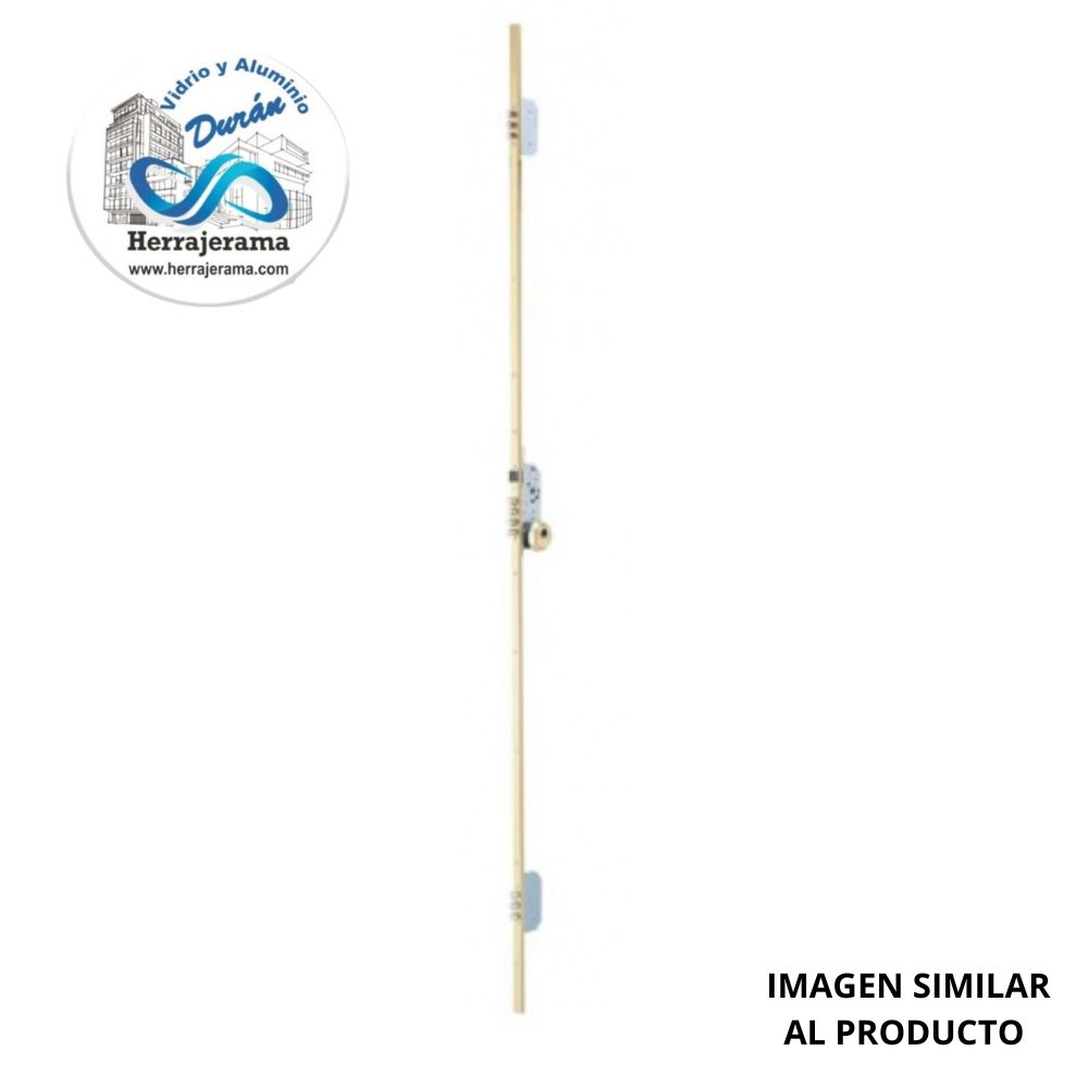 HERRALUM 3D68221802 PVC CHAPA PLASTICA 28mm P/CERRADURA MULTIPUNTO