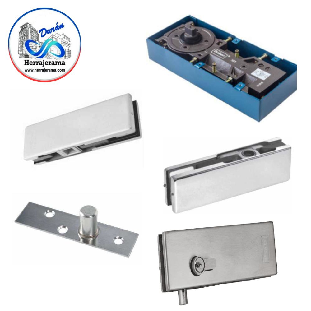 BRUKEN KIT DE ACCESO CON BISAGRA HIDRÁULICA PARA 80 KG CROMO,MX67113