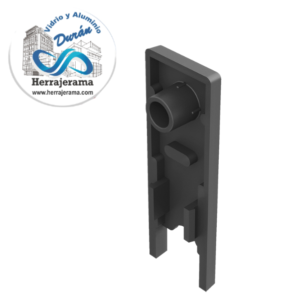 TAPA TRASLAPE P/VENTANA L GN-542 60mm NEGRA