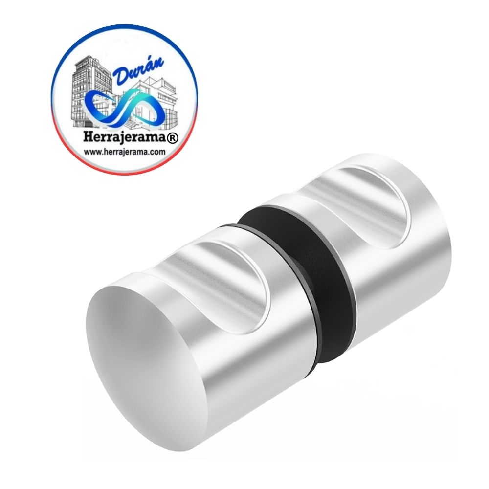 HERRALUM 1312000CO JALADERA POMO MOD K4 P/PUERTA VID 10mm CROMO