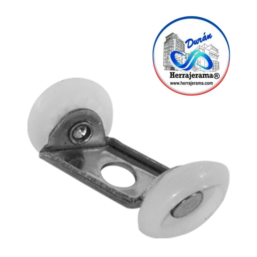 HERRALUM 132000000 CARRETILLA AC-INOX P/CORTINA ANTICICLON PAQ. 1000 PIEZAS