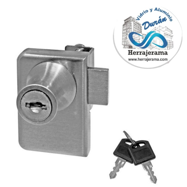 BRUKEN CHAPA SIN RESAQUE PARA CRISTAL 6MM,MX65885