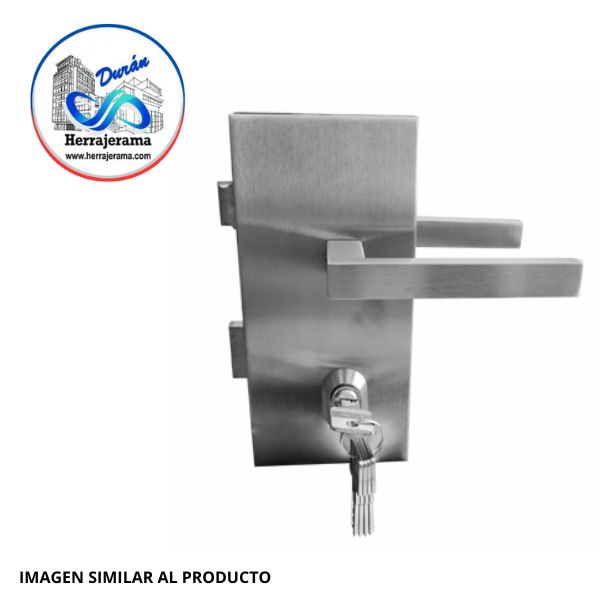 BRUKEN CONTRA A CRISTAL PARA CHAPA BRK 3505A DE ACERO INOX 304. ACABADO: SATÍN MX66336