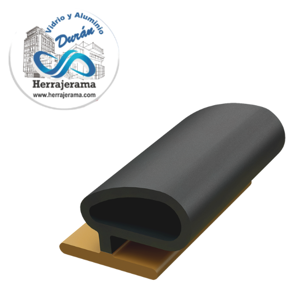 PERFIL COEXTRUSION BULBO DESCENTRADO EP124 6.5x5.6