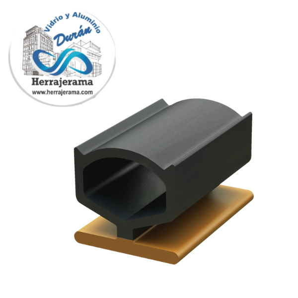 PERFIL COEXTRUSION BULBO CENTRADO EP135 6.5x7.5mm
