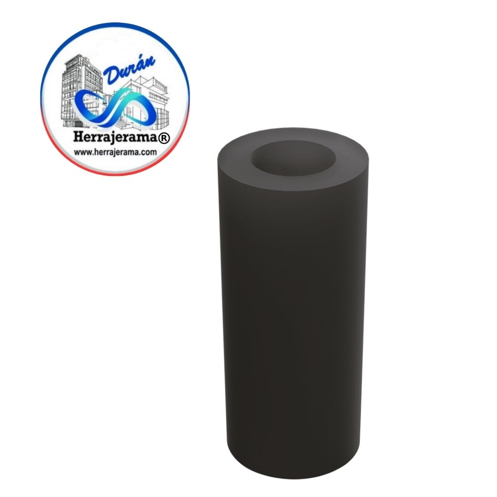 HERRALUM 1327000NE BUJE LARGO P/CORTINA ANTICICLON NEGRO PAQ.1000 PIEZAS