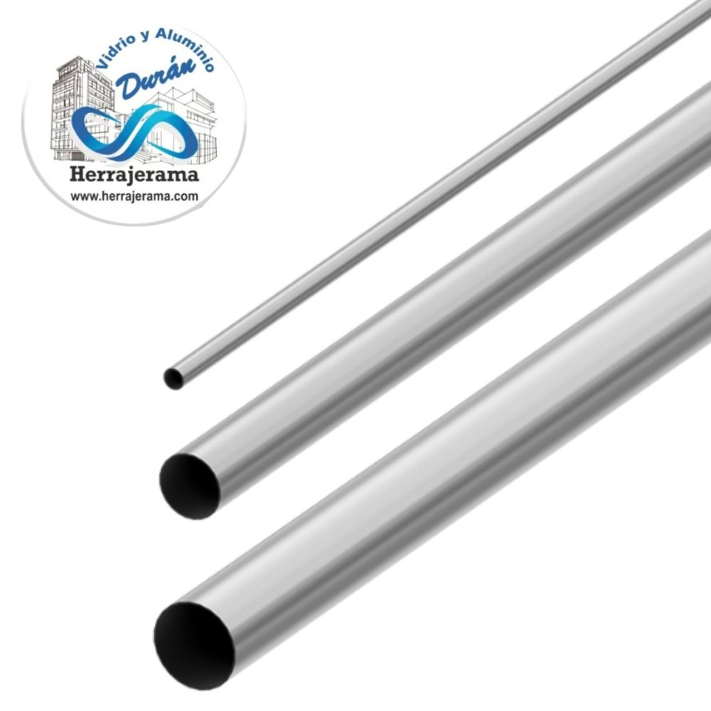 TUBO AC INOX 1-1/2'' CAL.18