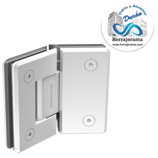 HERRAJE VIDRIO/VIDRIO 135° MOD 1032 CROMO