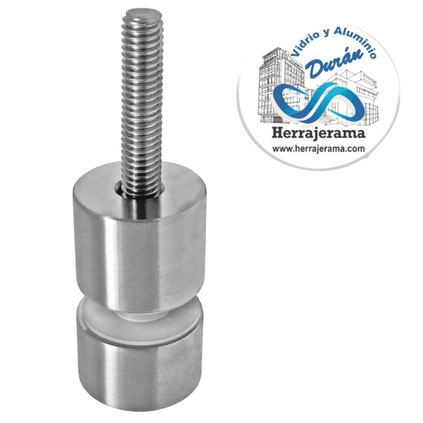 CONECTOR MURO VIDRIO CON CHAPETON
