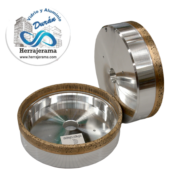 HERRALUM DISCO DE DIAMANTE P/BISELADO #1 DE 100GRIT 150*22