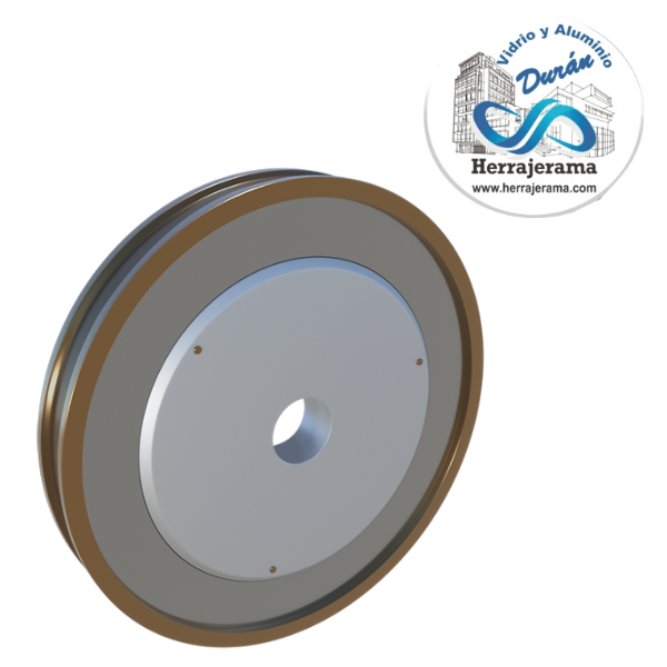 HERRALUM DISCO DE DIAMANTE CANTO PLANO #1 DE 10mm 170GRIT