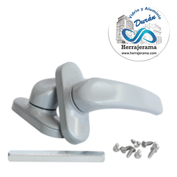 HERRALUM 3003013NE MPUNTO MANILLA DOOR 8MM MOD 553875 NEGRA