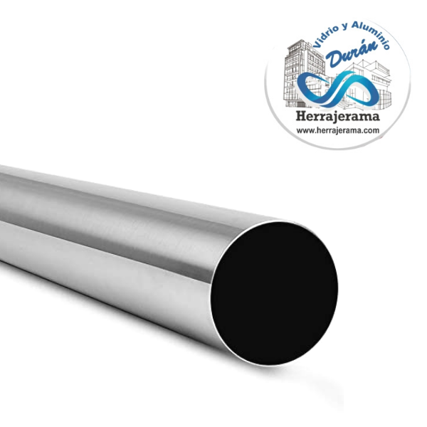 TUBO AC INOX 2'' CAL.18
