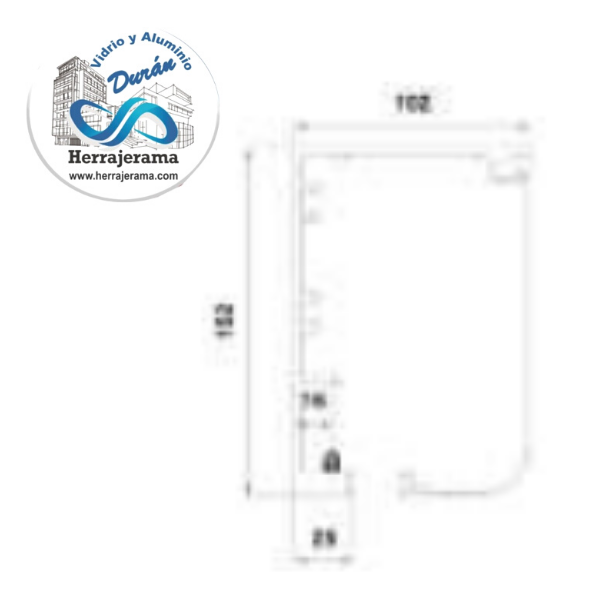 CABEZAL PARA SISTEMA DE PUERTAS AUTOMÁTICO. MX66773