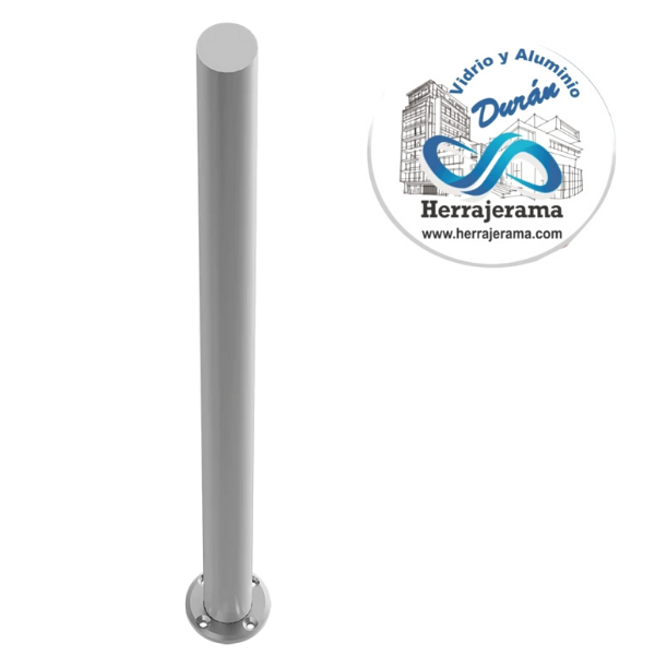 POSTE 1.5'' 60CM C/TAPA AC INOX CAL.18