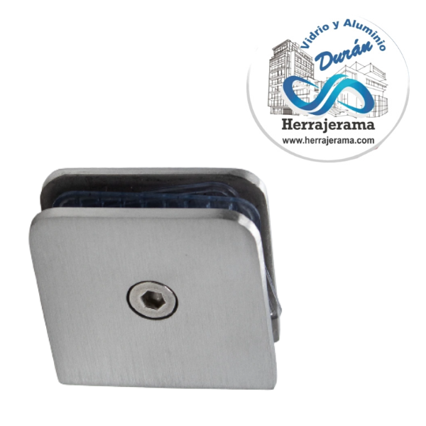 BRUKEN CLIP CUADRADO PARA CRISTAL FIJO,MX66093