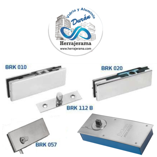 BRUKEN KIT PARA PUERTA ABATIBLE DE HASTA 80KG,MX67325