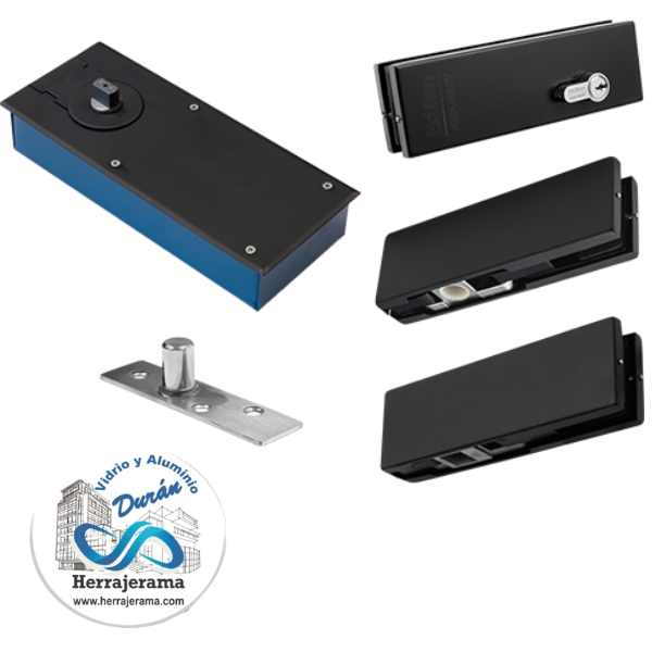BRUKEN KIT PARA PUERTA ABATIBLE DE HASTA 80KG,MX67326